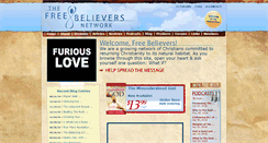 Desktop Screenshot of freebelievers.com